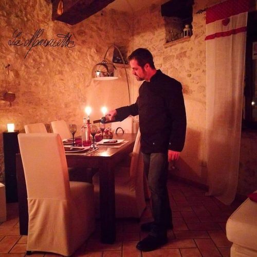 CENA A LUME DI CANDELA A RIETI