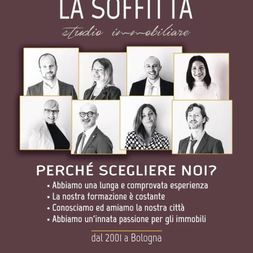 Agenzia per compravendita immobiliare nel centro storico di Bologna