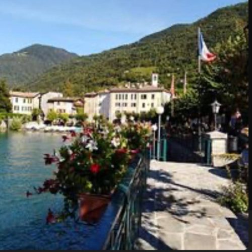 Aperitivi in riva al lago di Lugano Porlezza