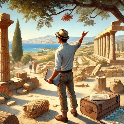 Guida scavi archeologici Mozia