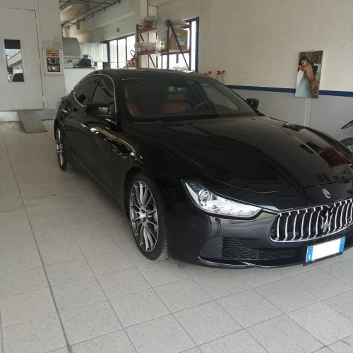 Ripristino dell’auto a causa della grandine ad Almè