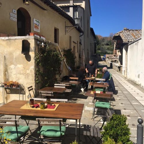 Taverna tipica in Val d’Orcia